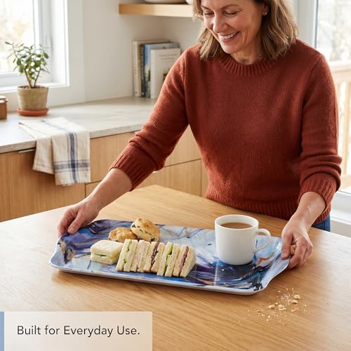 Blooms in Lilac Collection Sandwich Tray