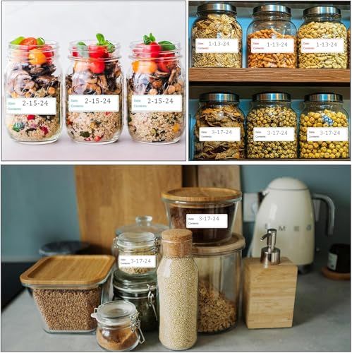 Freezer Labels 4 Rolls 2000pcs