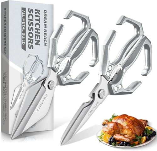 Kitchen Scissors Set for Food with Sharp Bone