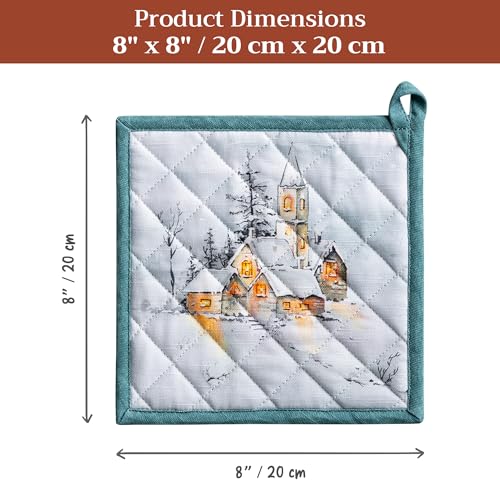 Pot Holders 100% Cotton Potholders (2 Count)