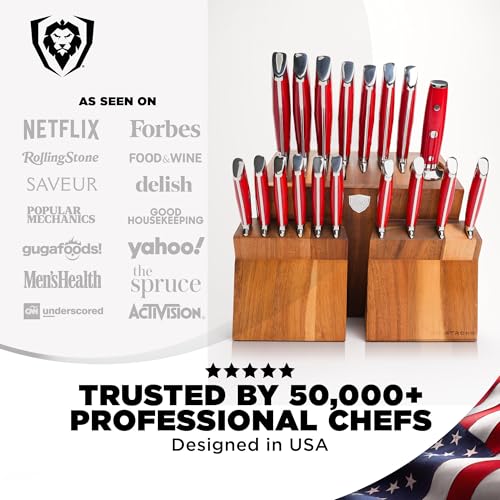 18 Pc Colossal Knife Block Set