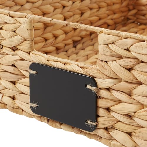 Set of 4 Water Hyacinth Pantry Baskets (4 Count)