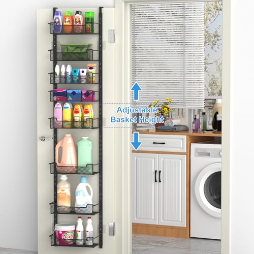 12.3" W Narrow Over the Door Pantry Organizer