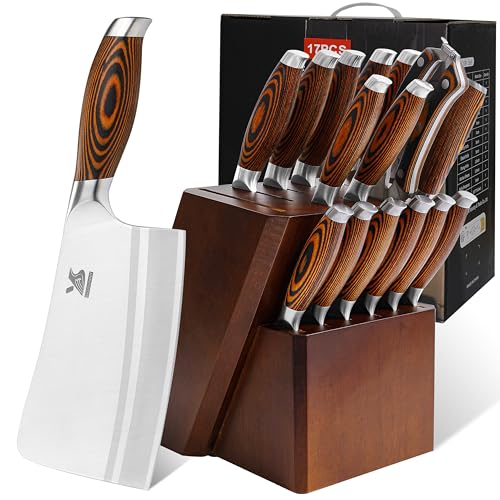 Knife Block Set 17 (17 Count)
