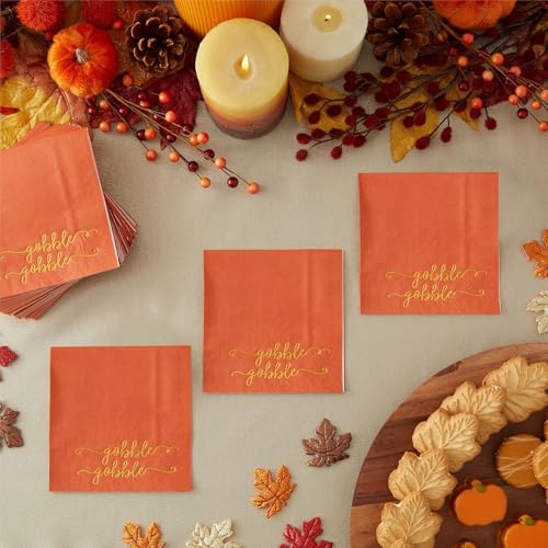 Gobble Gobble Cocktail Napkins (50 Count)