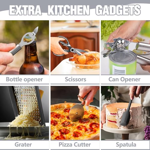 Silicone Kitchen Utensil Set (34 Count)