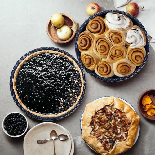 2 Pack Ceramic Pie Pans (2 Count)