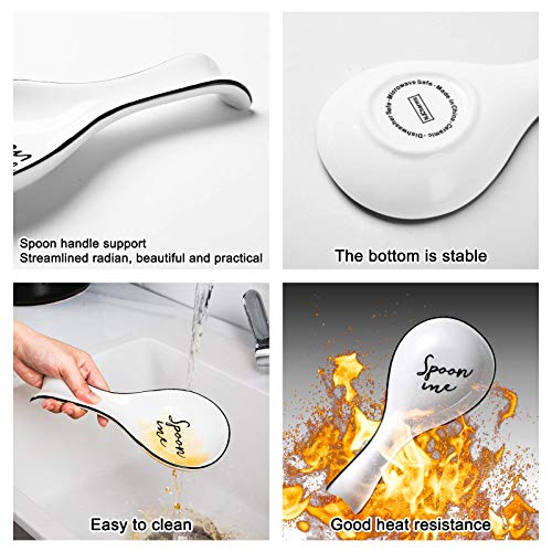 Ceramic Spoon Rest for Stove Top