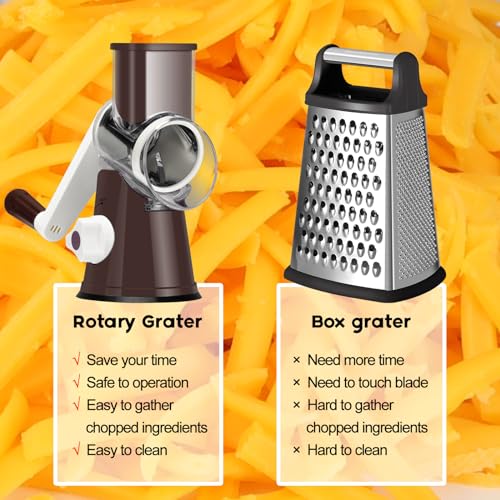 Rotary Cheese Grater Hand Crank