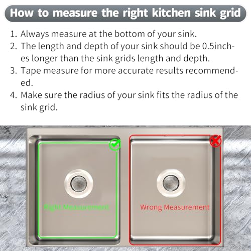 2Pack Stainless Steel Sink Protectors