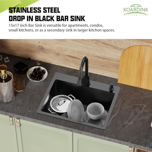 Black Kitchen And Bar Sink