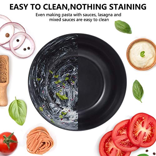 10" Large Salad Serving Bowl with Utensils in Lid