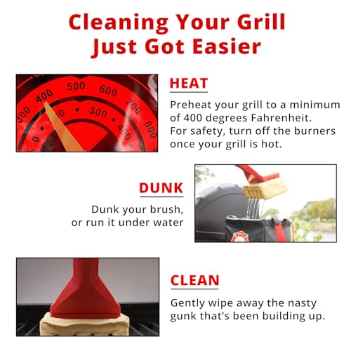 Grill Brush with Scraper