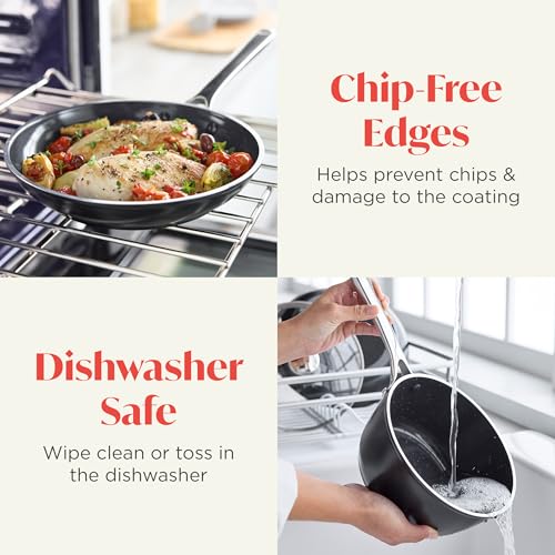 Orfeo 10 Piece Nonstick Cookware Set