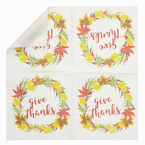 Disposable Decorative Square Dinner Napkins (100 Count)