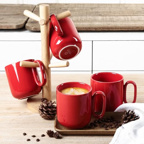 Ceramic Coffee Mug Set (4 Count)