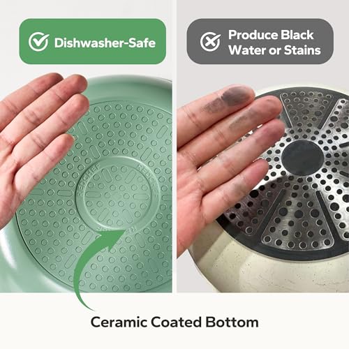 Non Stick Ceramic Frying Pan Set (3 Count)