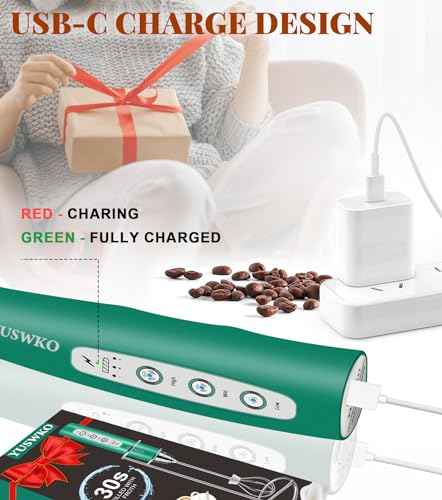 Handheld Milk Frother Wand for Coffee