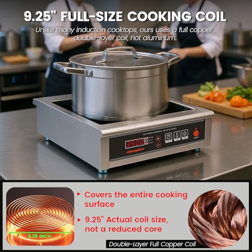 3500W Commercial Induction Cooktop