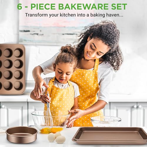 6 Piece Nonstick Bakeware Set