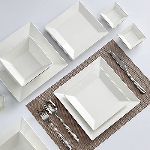 Off White Porcelain Dinnerware Set (16 Count)