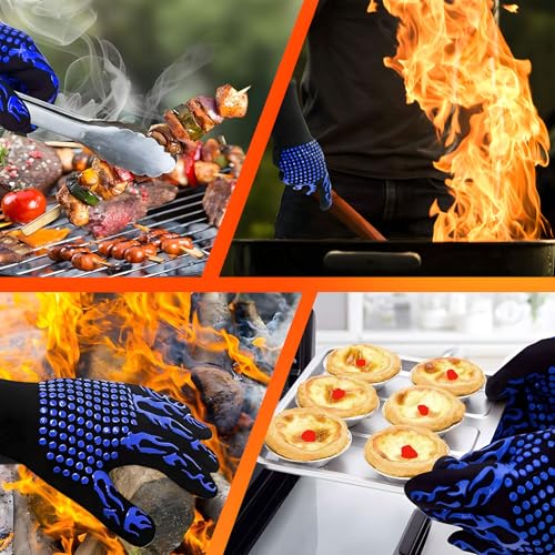 1 Pair Grill Oven Mitts (2 Count)