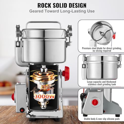 1000g Electric Grain Mill Grinder