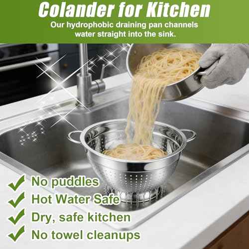 Stainless Steel Colander Set of 3 (3 Count)