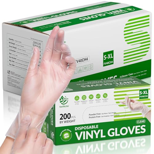 Disposable Vinyl Gloves (1000 Count)