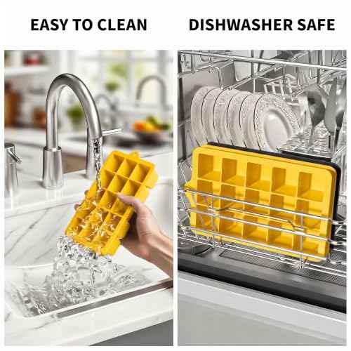 Silicone Ice Cube Tray 2 Pack (2 Count)