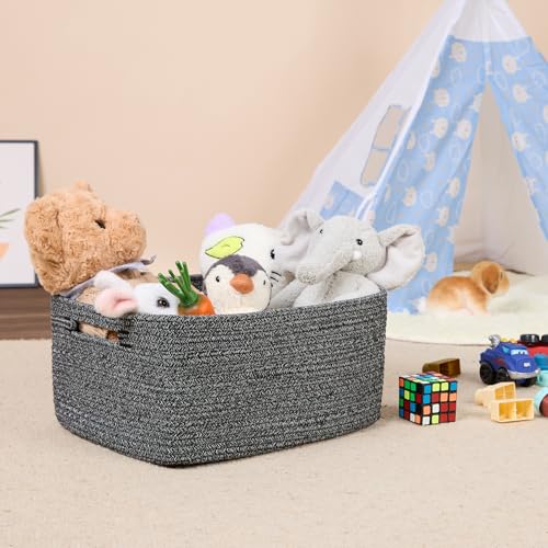 Large Storage Baskets for Shelves (3 Count)