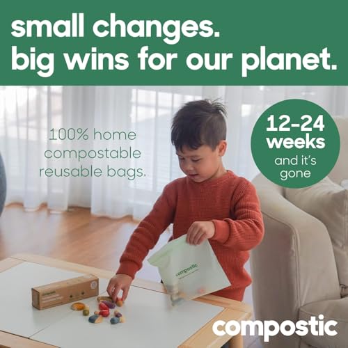 Compostable Snack Bags (100 Count)
