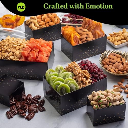 Dried Fruit & Mixed Nuts Gift Tower