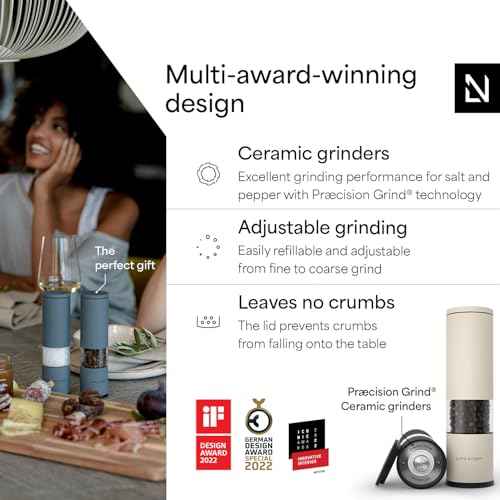 Salt and Pepper Grinder Set Manual