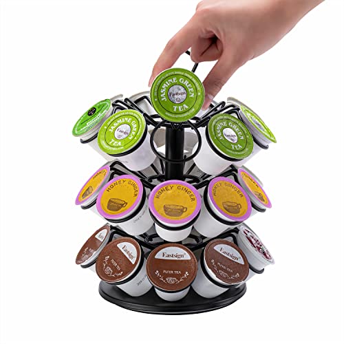 K Cup Storage Coffee Capsules Pod Holder Carousel Capsule Display Storage for k