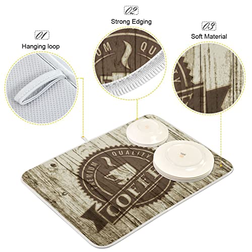 Super Absorbent Dish Drying Mat