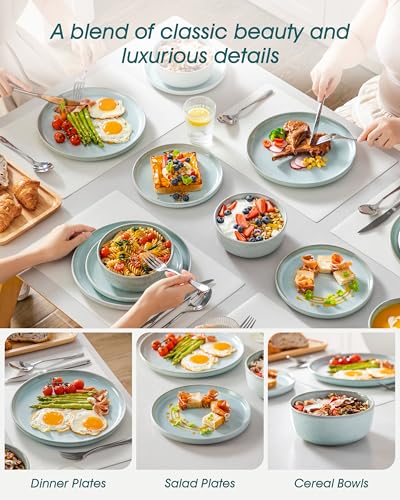 ANYA 18 Pieces Plates and Bowls Set