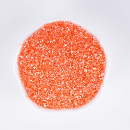 Orange Sanding Sugar Sprinkles (3.2 Ounce)
