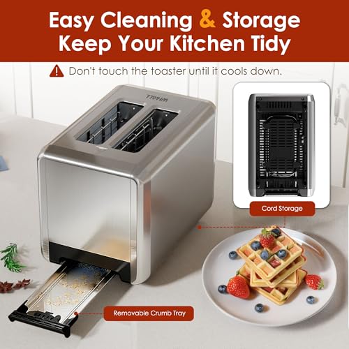 Full Touch Screen Toaster 2 Slice