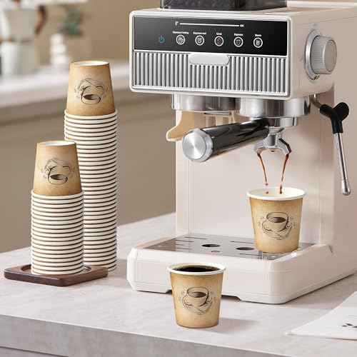 600 Pack 4 oz Small Coffee Cups Disposable Paper Espresso Cups (600 Count)