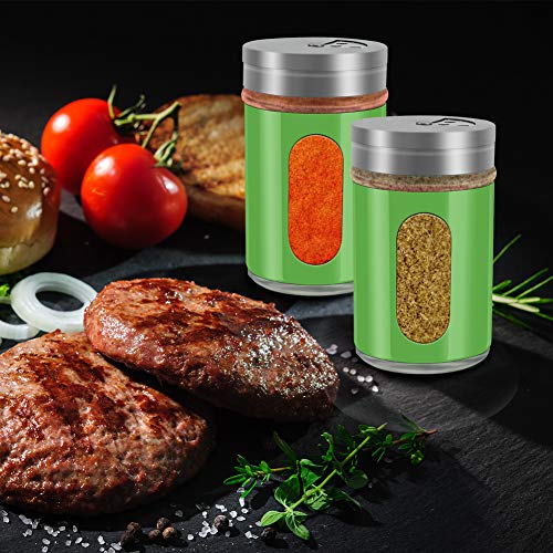 2pcs Salt and Pepper Shakers (2 Count)