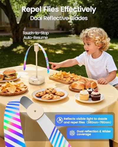 Fly Fans for Tables (4 Count)
