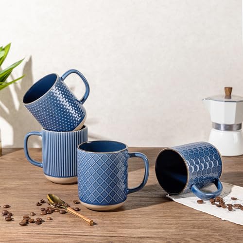 Coffee Mugs Set of 4 (4 Count)