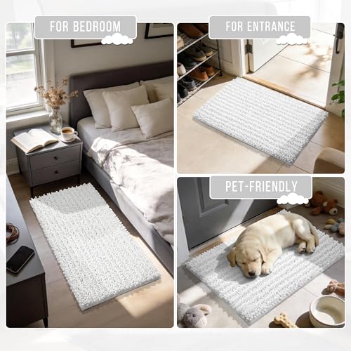 Bathroom Rugs Non Slip Washable