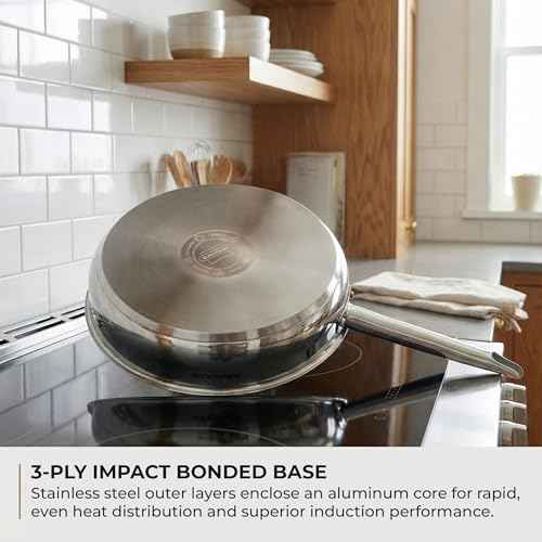 10 Inch Stainless Steel Frying Pan