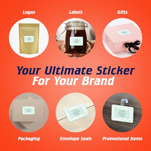100 Custom Vinyl Stickers (100 Count)