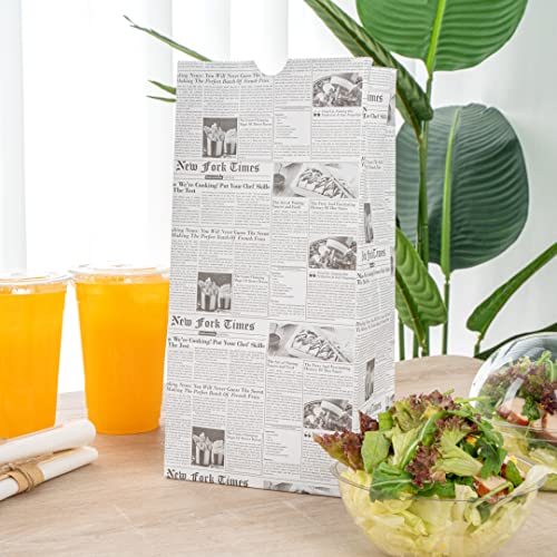 Bag Tek 8 Lb Disposable Lunch Bags (100 Count)