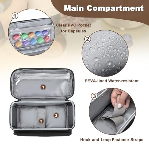 Carrying Case Compatible with OutIn Nano Electric Espresso Machine