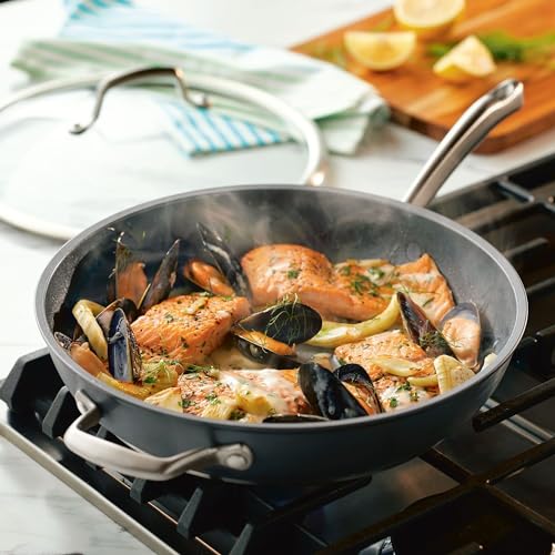 Accolade Forged Hard Anodized Nonstick Deep Frying Pan