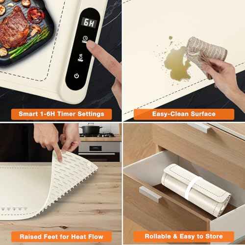 Extra Long Warming Mat for Food